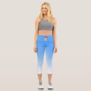 Leggings Capri Alegre Santa Claus