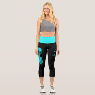 Leggings Capri Alien, quiero creer