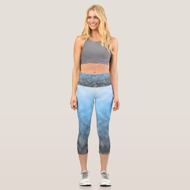 Leggings Capri Aliento de glaciares (Anverso)