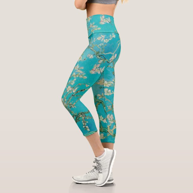 Leggings Capri Almond Blossom Van Gogh (Izquierda)