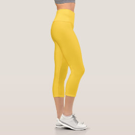 Leggings Capri Amarillo