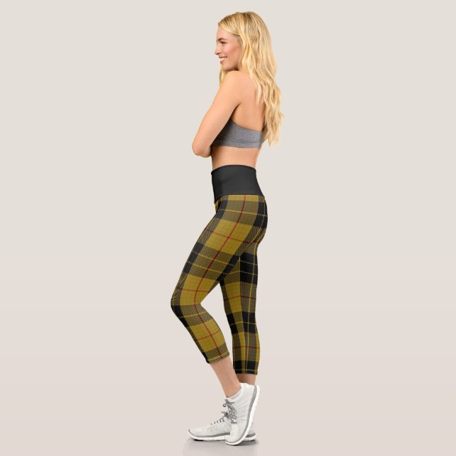 Leggings Capri Amarillo amarillo pastel Capris Yoga (Izquierda)