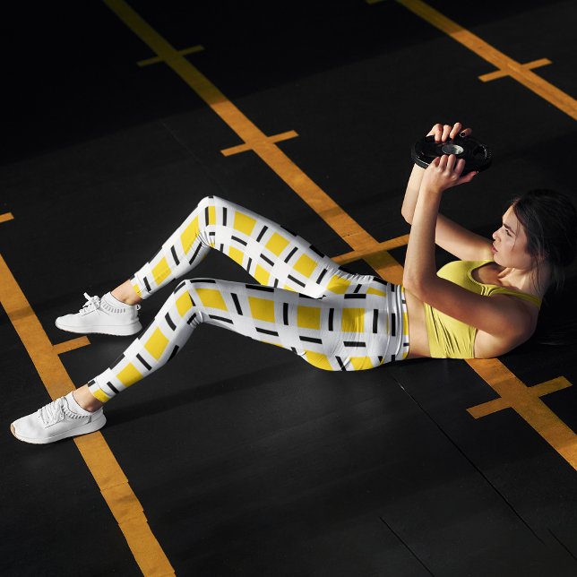 Leggings Capri Amarillo controlado (Subido por el creador)