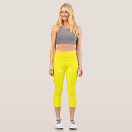 Leggings Capri Amarillo espumoso