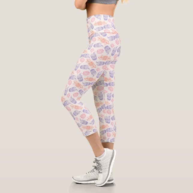 Leggings Capri AMIGOS™ | Patrón de Perk Central de Pastel