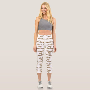 Leggings Capri Ammo Apparel EE.UU. cargado con ambición II Mujer