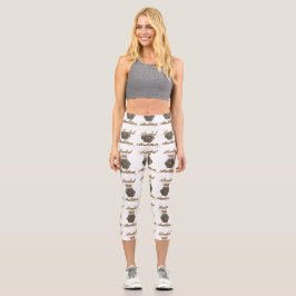 Leggings Capri Ammo Apparel USA cargado con ambición de mujer