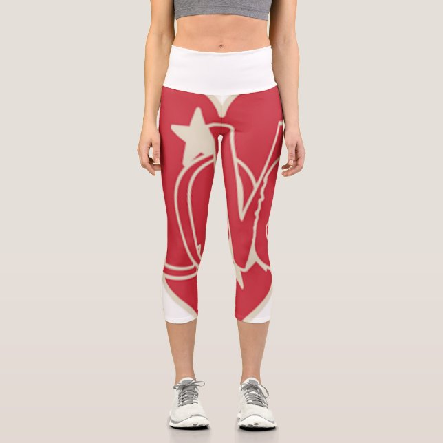 Leggings Capri amor (Anverso)