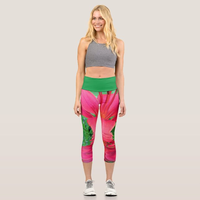 Leggings Capri Amor por la vida (Anverso)
