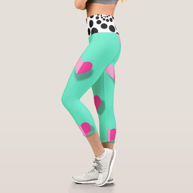 Leggings Capri Amor Y Puntos (Izquierda)