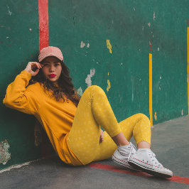 Leggings Capri Anclas amarillas