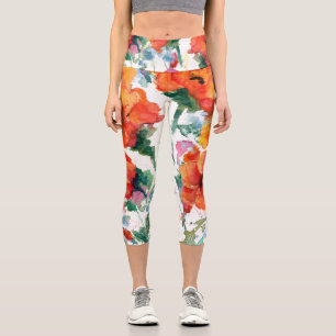 Leggings Capri Animados Coppies Rojos Tres Largas Imágenes