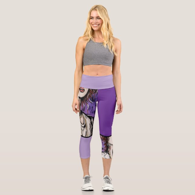 Leggings Capri Anonymat 1 (Anverso)