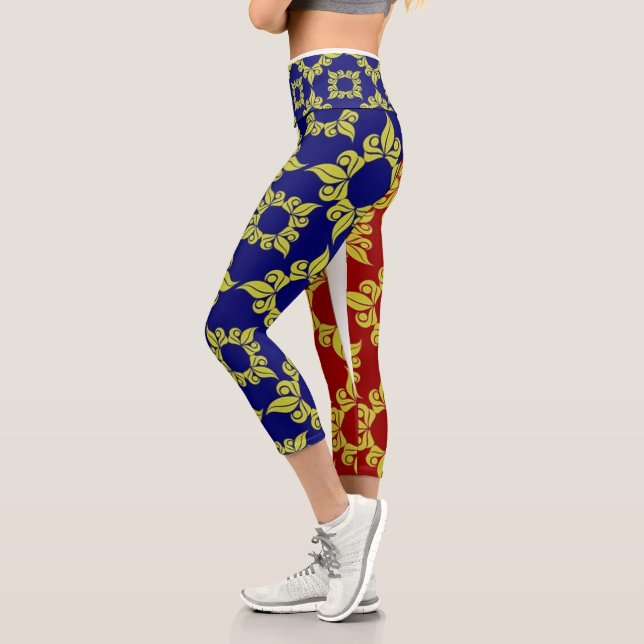 Leggings Capri Antiguo | Zazzle_Growshop. (Izquierda)