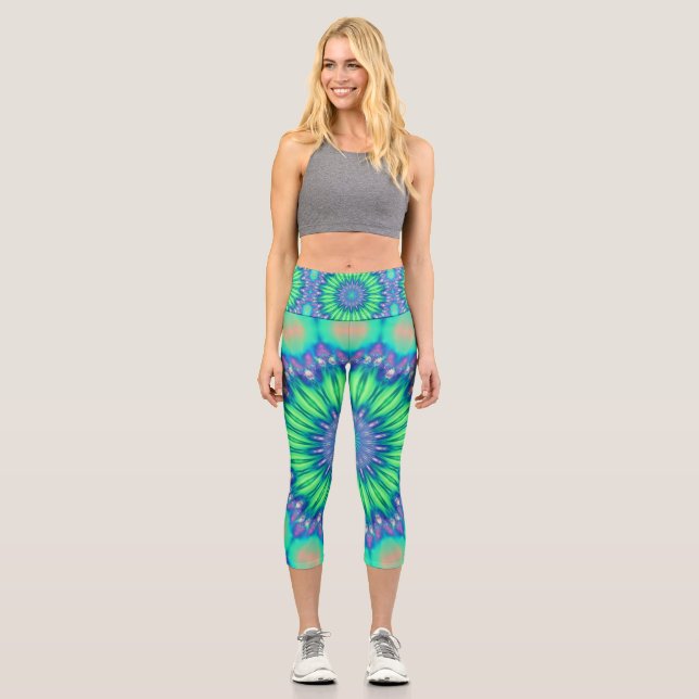 Leggings Capri Aquamandalla (Anverso)