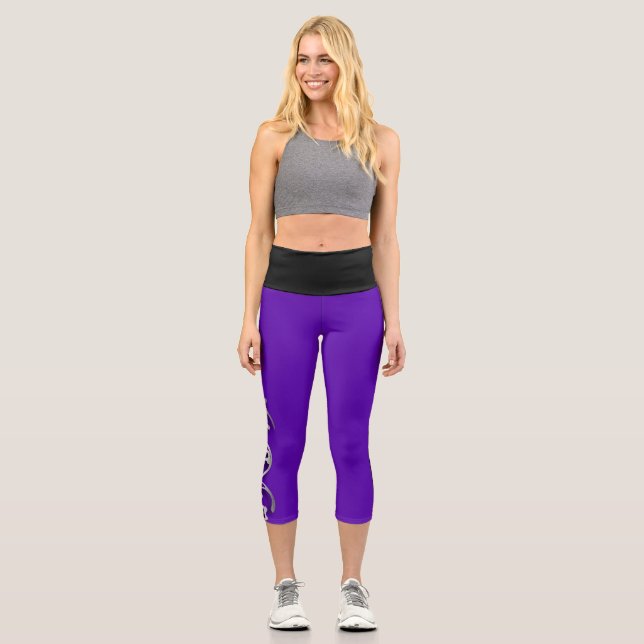 Leggings Capri Arabesques (Anverso)