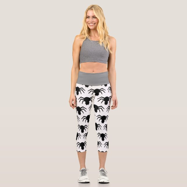 Leggings Capri Araña negra (Anverso)