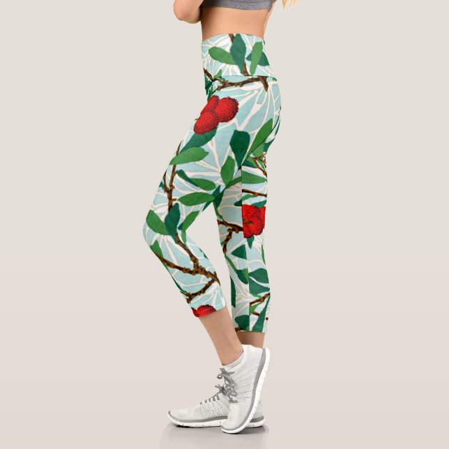 Leggings Capri Arbatus de William Morris (Izquierda)