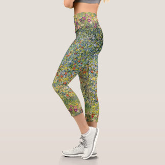 Leggings Capri Árbol de manzanas por Gustav Klimt, Art Nouveau vi