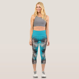 Leggings Capri Árbol fantasma