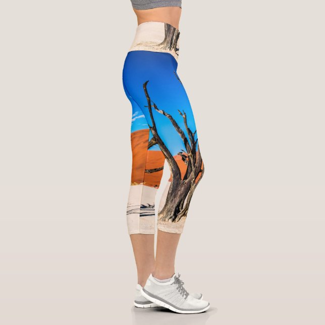 Leggings Capri Árbol muerto en Deadvlei, Namibia (Derecha)