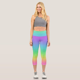 Leggings Capri Arcoiris brillante