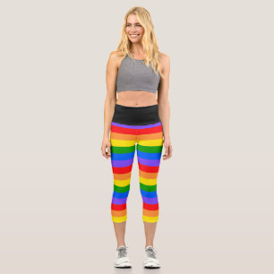 Leggings Capri Arcoiris colorido