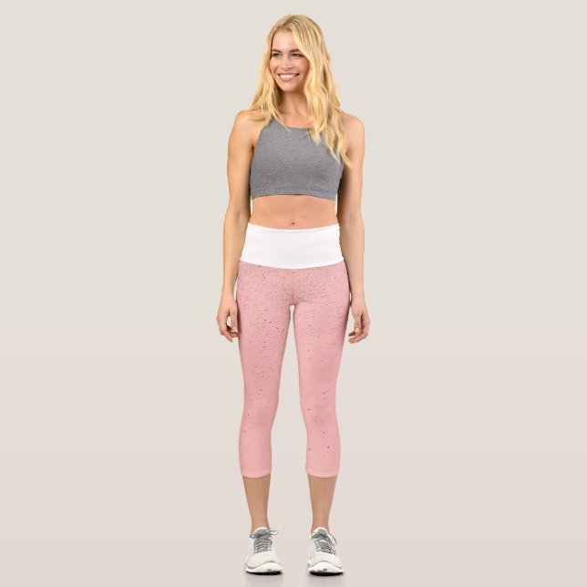 Leggings Capri Arena rosa (Anverso)