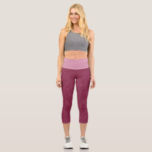 Leggings Capri Arena rosa caliente