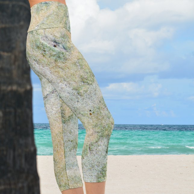Leggings Capri Arenisca Pastel Verde Multi Color (Subido por el creador)