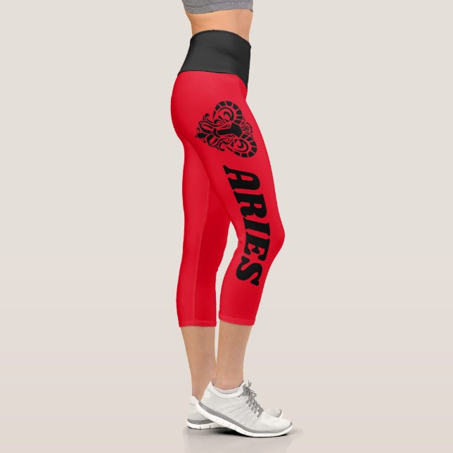 LEGGINGS CAPRI ARIES CAPRI YOGA PANTS (Derecha)