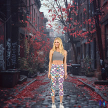 Armonía del nudo celta - Verde vibrante y púrpura