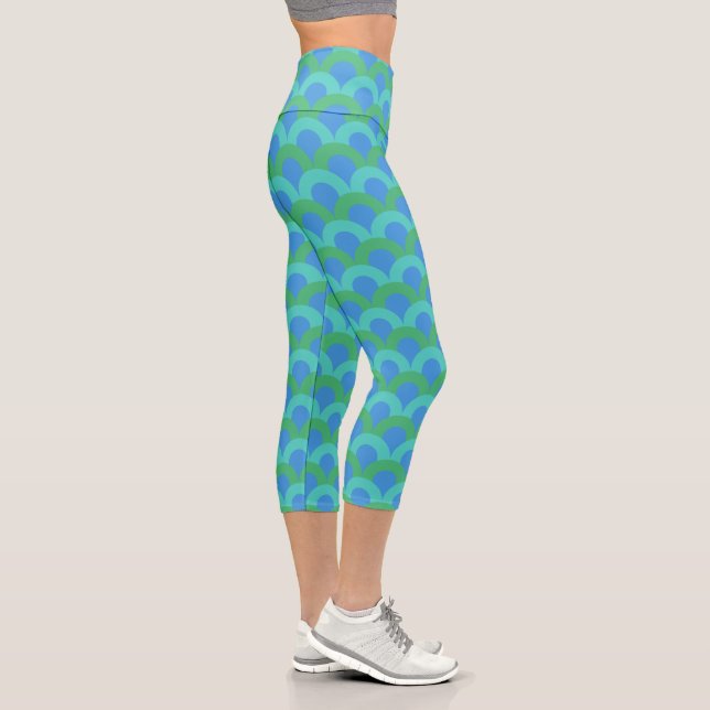 Leggings Capri Aros de Azul (Derecha)