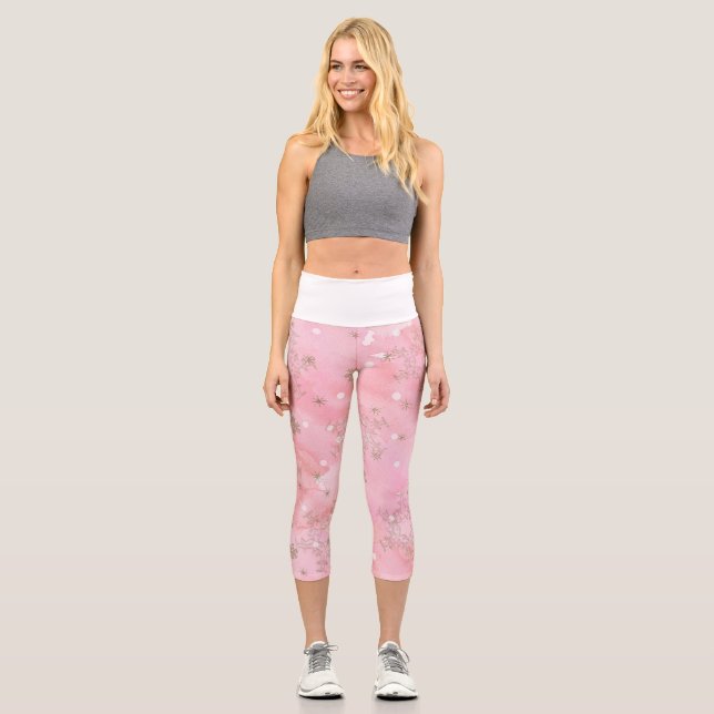 Leggings Capri Art Deco Christmas (Anverso)