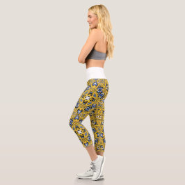 Leggings Capri Arte calidoscopio del volumen 11 diecisiete