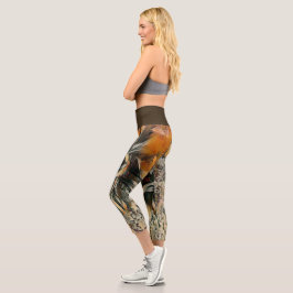 Leggings Capri Arte de flores