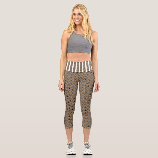 Leggings Capri Arte de giro original (Anverso)
