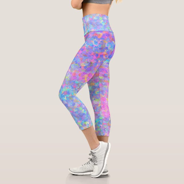 Leggings Capri Arte Dot Multicolor (Izquierda)