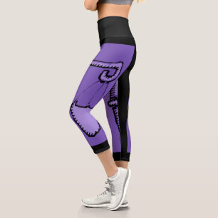 Leggings Capri Astrología Zodiac Libra Rótulo Cumpleaños HWCL