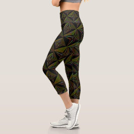 Leggings Capri "Atando Cabos Sueltos" Capris de Cintura Alta