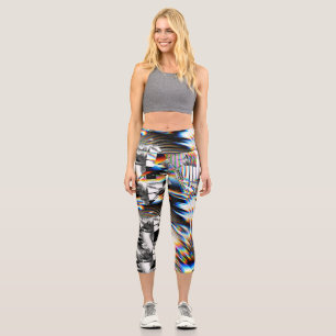 Leggings Capri Ataque con arco iris