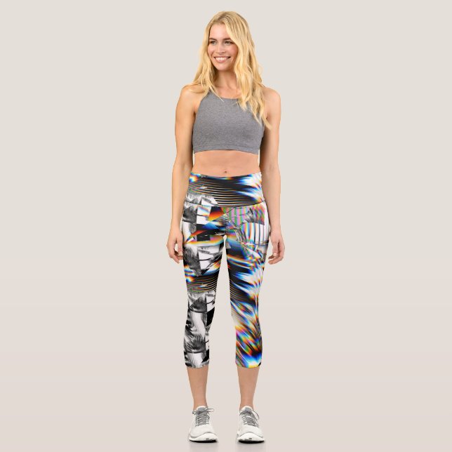 Leggings Capri Ataque con arco iris (Anverso)