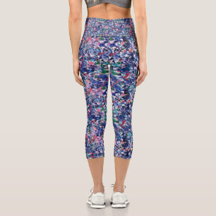 Leggings Capri Ataque con salpicaduras en las piernas de Capri