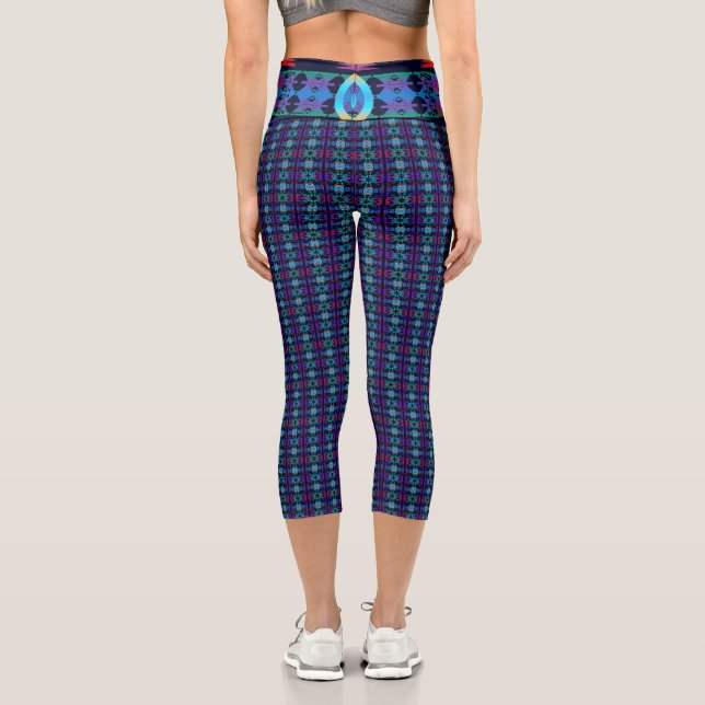 Leggings Capri Attentive Eye to all Trends (Reverso )