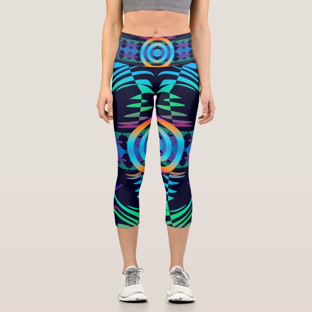 Leggings Capri Attentive Eye to all Trends (Anverso)