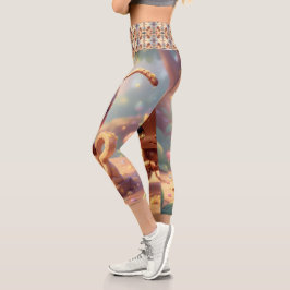 Leggings Capri Auf den Spuren des Blütengoldes.4