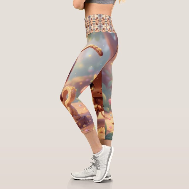 Leggings Capri Auf den Spuren des Blütengoldes.4 (Izquierda)