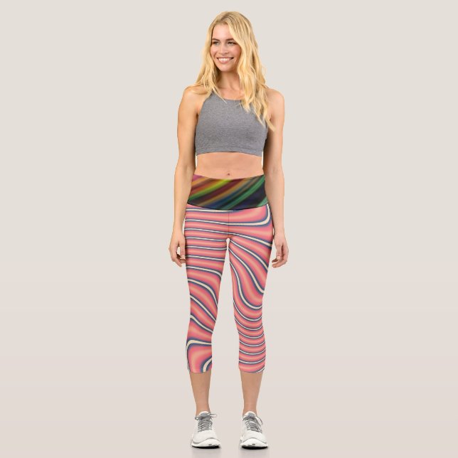 Leggings Capri AuriFlex – Comfort Fit High-Waisted Capris (Anverso)