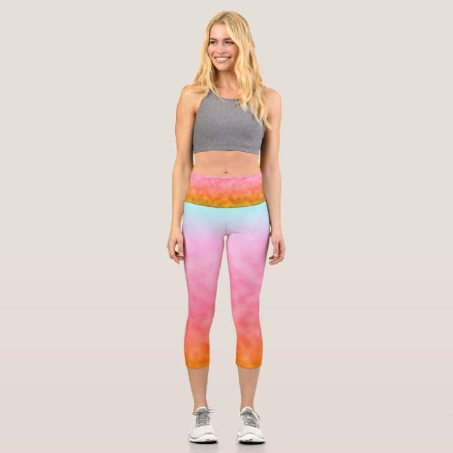 Leggings Capri Aurora del Amanecer (Anverso)