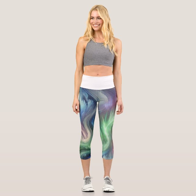 Leggings Capri Aurora islandesa (Anverso)